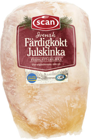Julskinka Kokt utan Nät