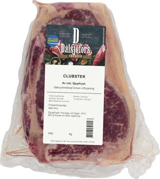 Clubsteak Marmorerad Klass 3 Sverige