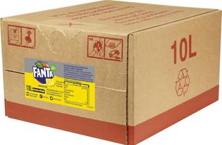 Fanta Lemon Zero Bag in Box