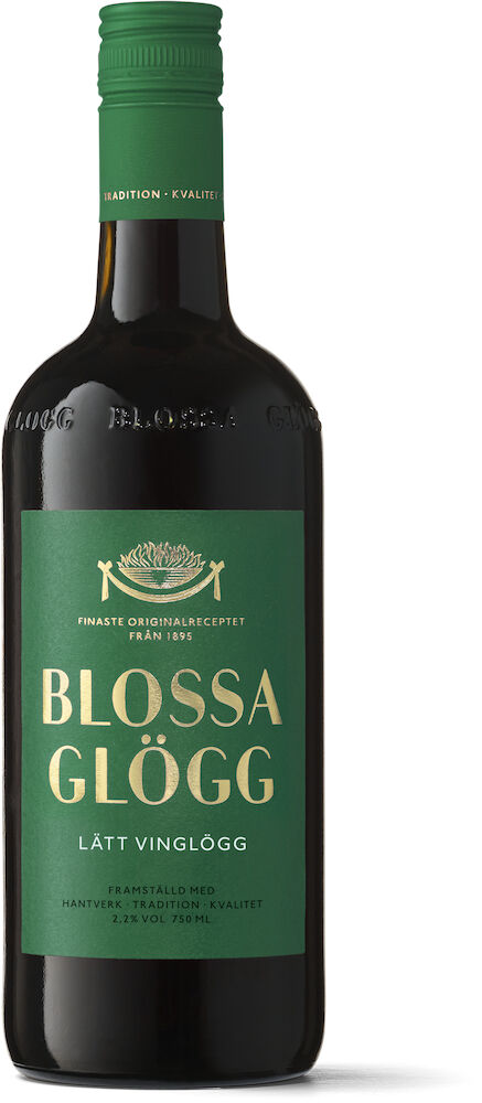 Blossa Lättglögg Röd