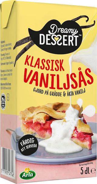 Klassisk Vaniljsås