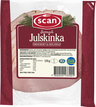 Julskinka Kokt