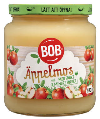 Äppelmos med mer frukt & mindre socker