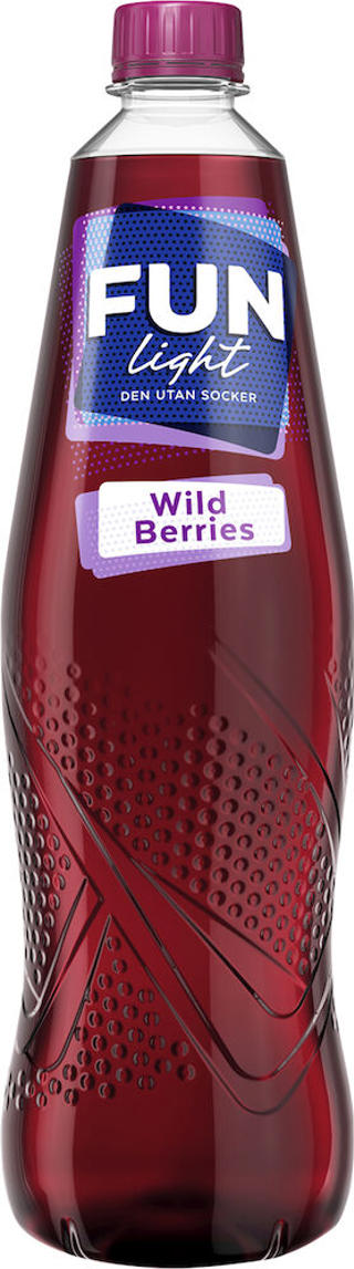 Fun Light Wild Berries 1+9 PET
