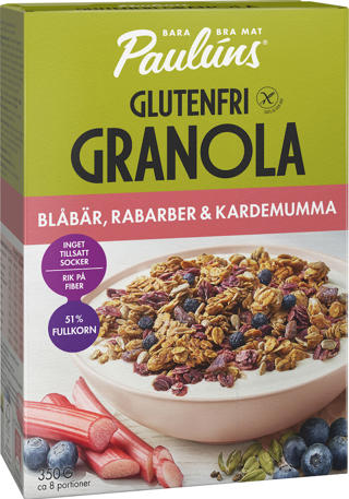 Granola Blåbär Glutenfri
