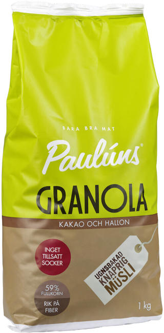 Granola Kakao & Hallon RA