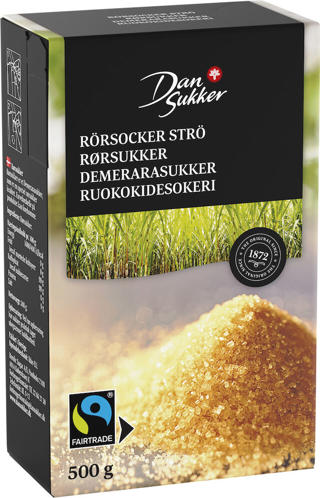 Rörsocker Strö Fairtrade