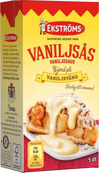 Färdig Vaniljsås