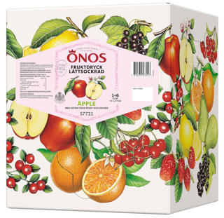 Måltidsdryck äpple 1+6 Bag in Box