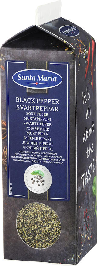Svartpeppar Grovmalen