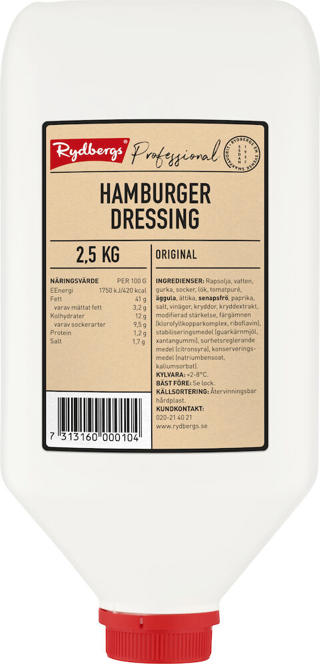 Hamburgerdressing bomb