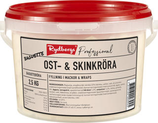 Baguettesallad ost skinka