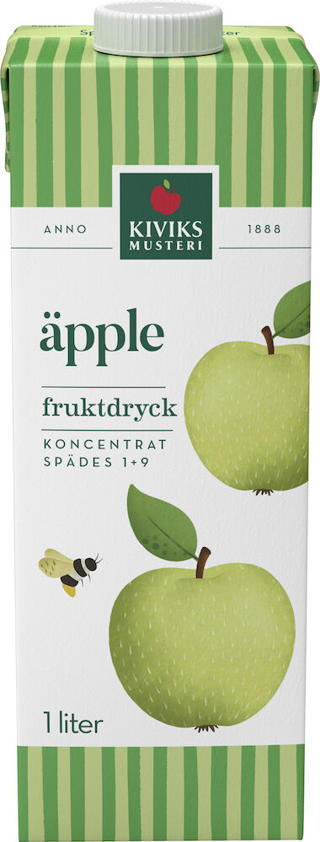 Äppledryck Lättsockrad Koncentrat 1+9