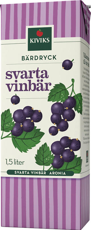 Fruktryck Svart Vinbär