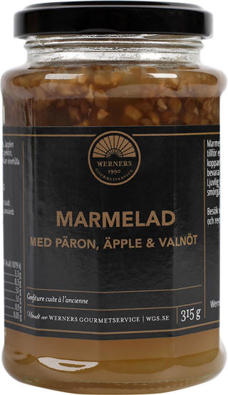 Äpple/päron/valnötsmarmelad