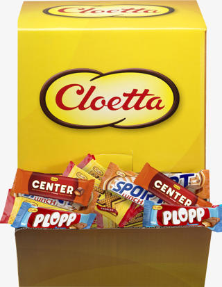 Stycksaker 4 sorter i stor automat