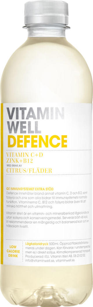Vitamin Well Defence Citrus Fläder PET