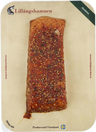 Varmrökt Laxfilé Jägermixkryddad