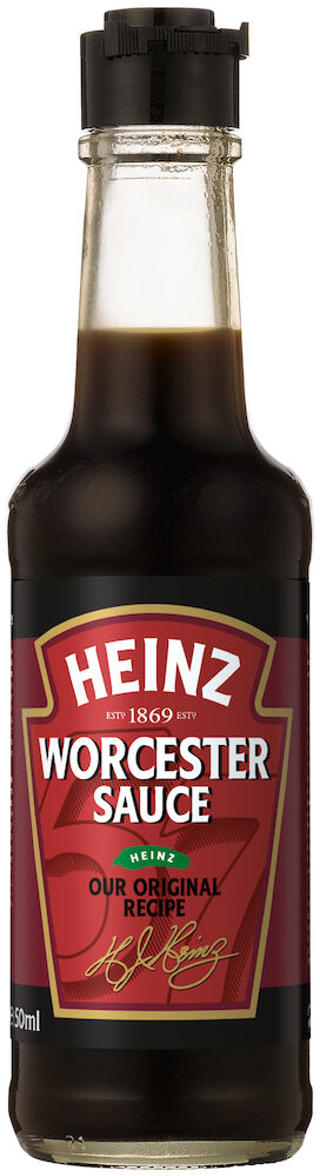 Worcestershire Sauce Glasflaska