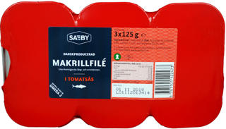 Makrillfilé i Tomatsås