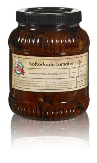 Soltorkade Tomater i Olja