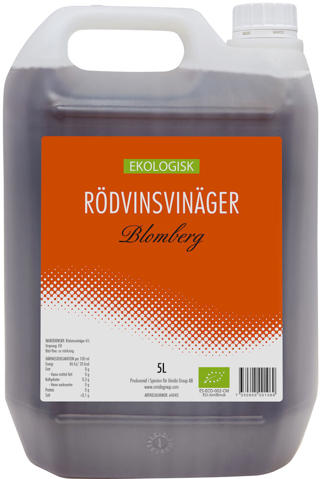 Rödvinsvinäger 6% Ekologisk
