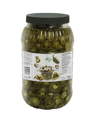 Skivad Jalapeño PET-burk