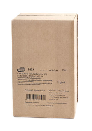 Matgrädde 15% Laktosfri Bag in Box 10L