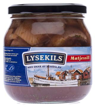 Matjessill Delad i Glasburk MSC