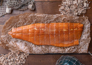 Varmrökt Laxfilé Portion