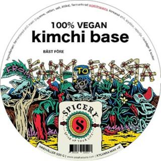 Kimchibas utan fisk vegan