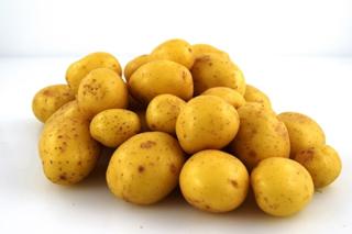 Färskpotatis Kul Tvättad Import