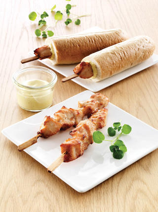 Kycklingspett Grillade ca 50g