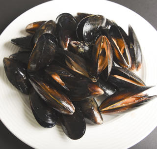 Mussla Kokt med Skal ASC