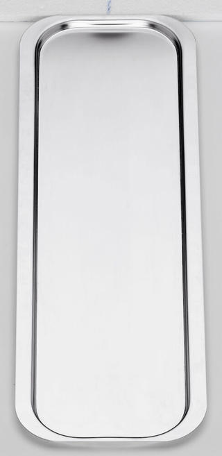 Lock utan Handtag Rostfri GN 2/4