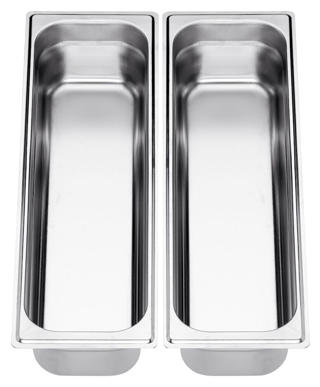 Kantin med Handtag Rostfri GN 2/4x40mm 2L