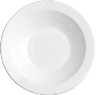 Progress Tallrik Djup PET-G Vit Ø18cm