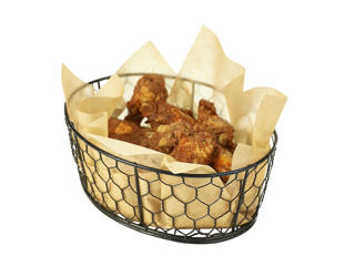 Trådkorg svart 24x18x8,5cm