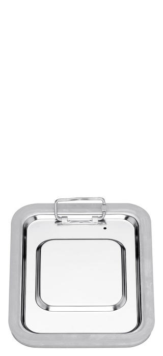 Lock med Hermetisk Tätning Rostfri GN 1/3