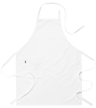 Bröstförkläde 5986 Vit 75x95cm