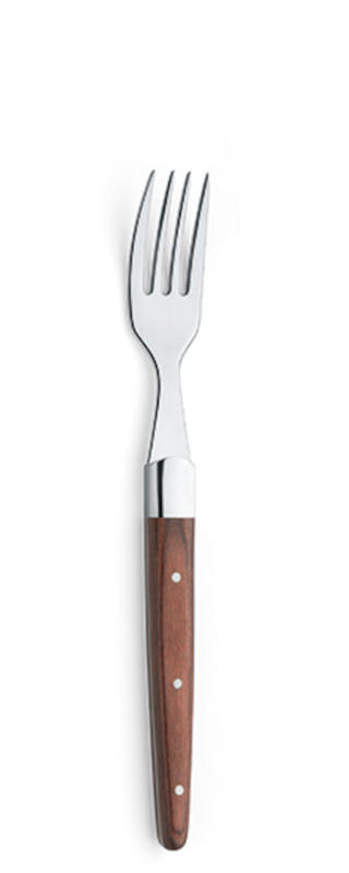 Royal Stekgaffel med Trähandtag 18/0 210mm