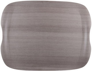 Earth Wave Bricka Grå Trä 43x33cm