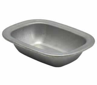 Vintage Steel form 18x13,5x4cm 35cl