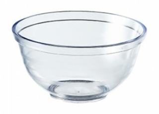 Skål Plast Transparent 50cl Ø12cm