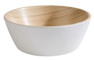 Frida Skål melamin Vit/Trämönstrad Ø15cm H5,5cm
44cl