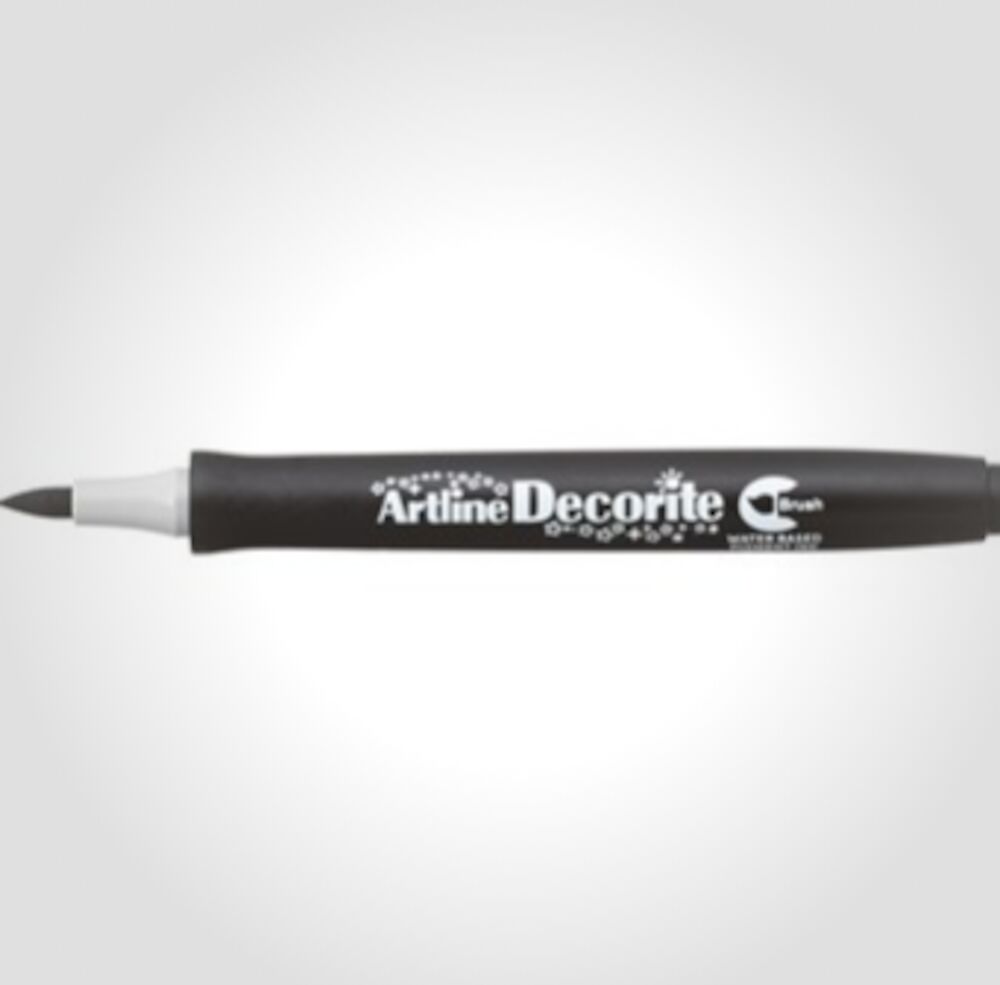 Märkpenna svart vattenbaserad