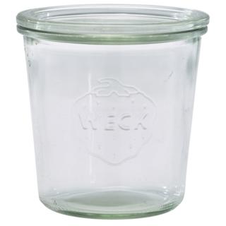 Glasburk med lock 58cl Ø10cm h10,5cm