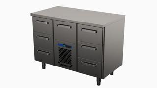 VLE-1207 Livsmedelskylbänk