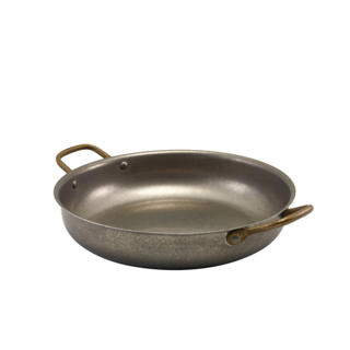 Vintage Fat Med Handtag Rostfri Ø245cm H50mm