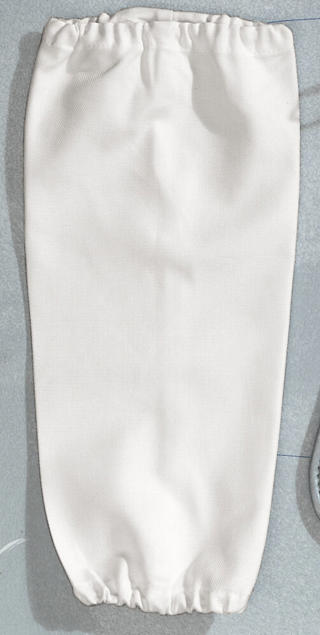 Ärmskydd 100% bomull vit 41cm